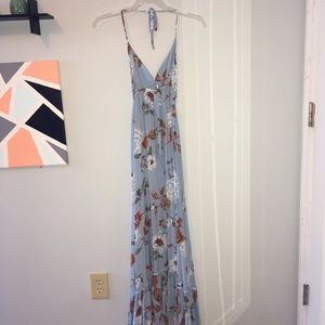 SHEIN Maxi Open Back dress